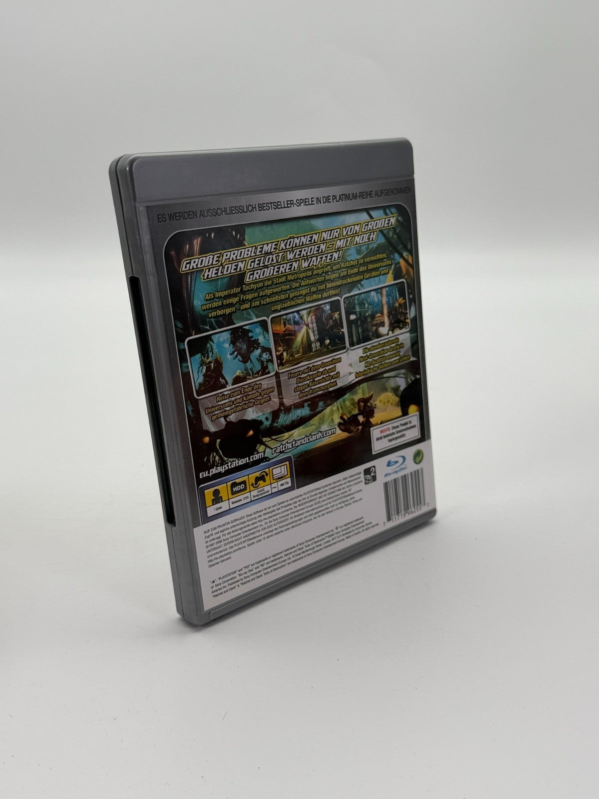 Ratchet & Clank Tools Of Destruction Sony Playstation 3 Very good condition CIB