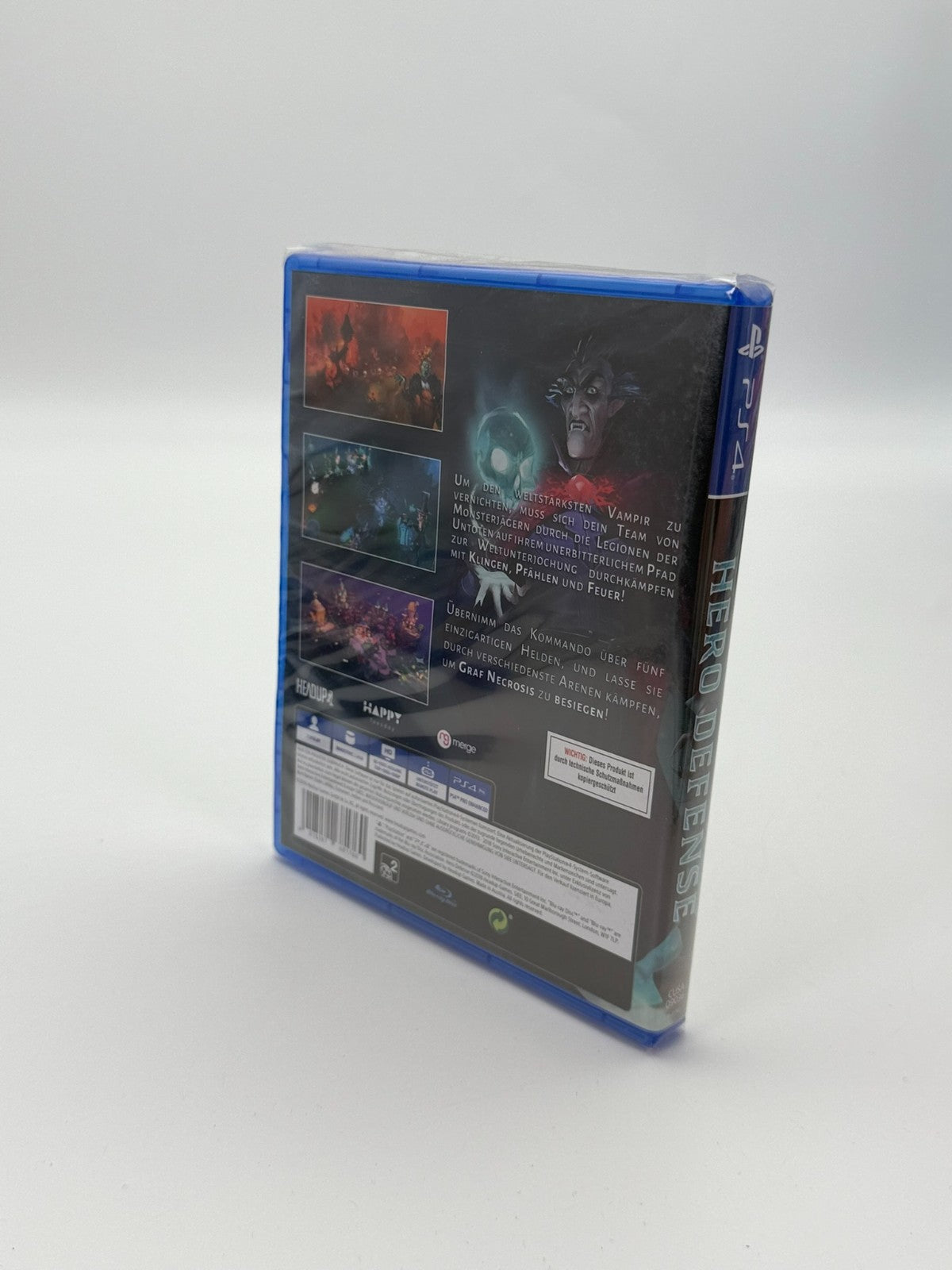 Hero Defense Haunted Island Sony Playstation 4 Factory Sealed Neu CIB OVP