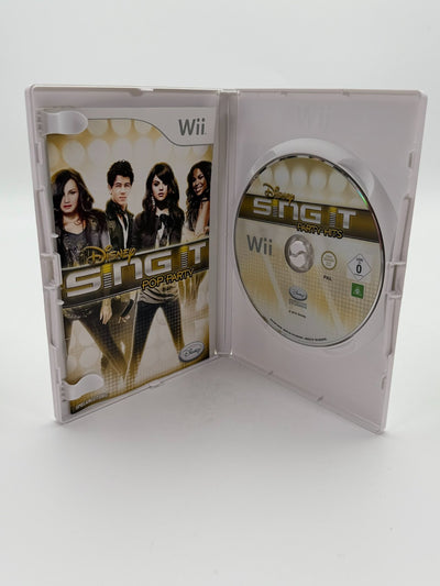 Disney Sing It Pop Party Nintendo Wii guter Zustand CIB OVP