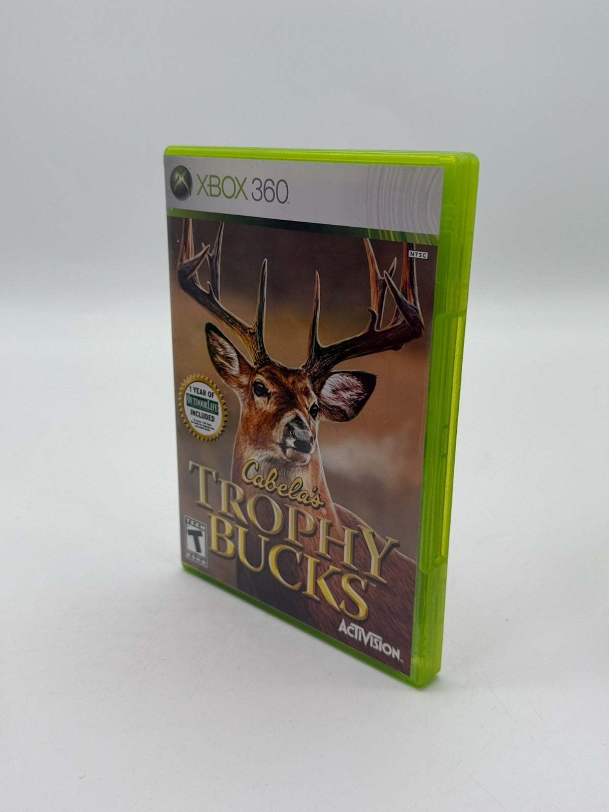 Cabela's Trophy Bucks Microsoft Xbox 360 Very Good Condition CIB OVP