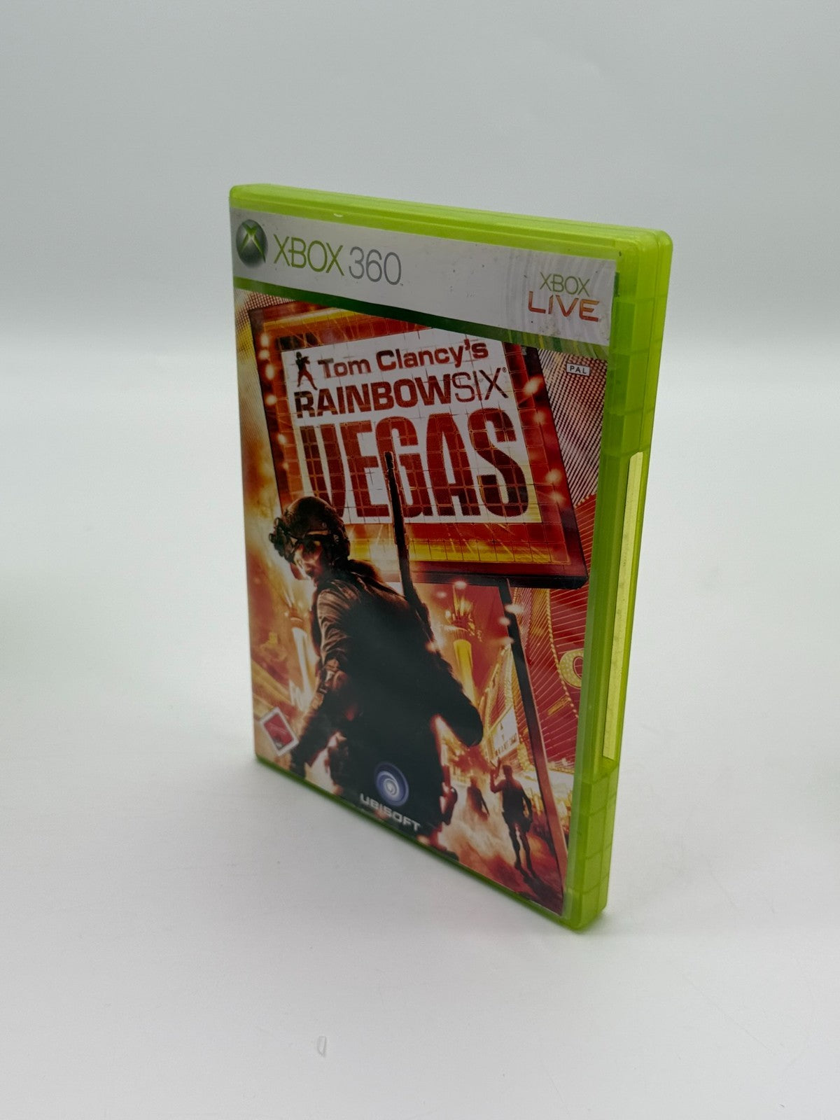 Tom Clancy's Rainbow Six Vegas Microsoft Xbox 360 Acceptable Condition CIB OVP