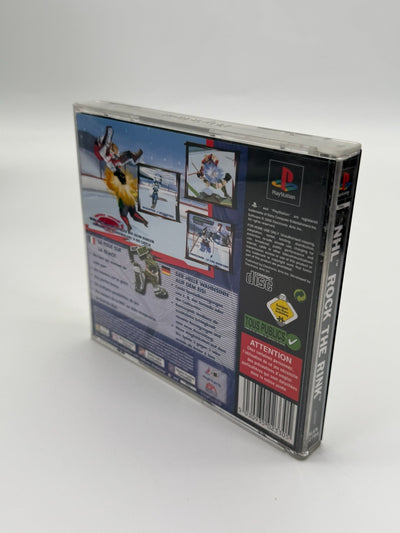 NHL Rock The Rink Sony Playstation 1 bon état complet en boîte