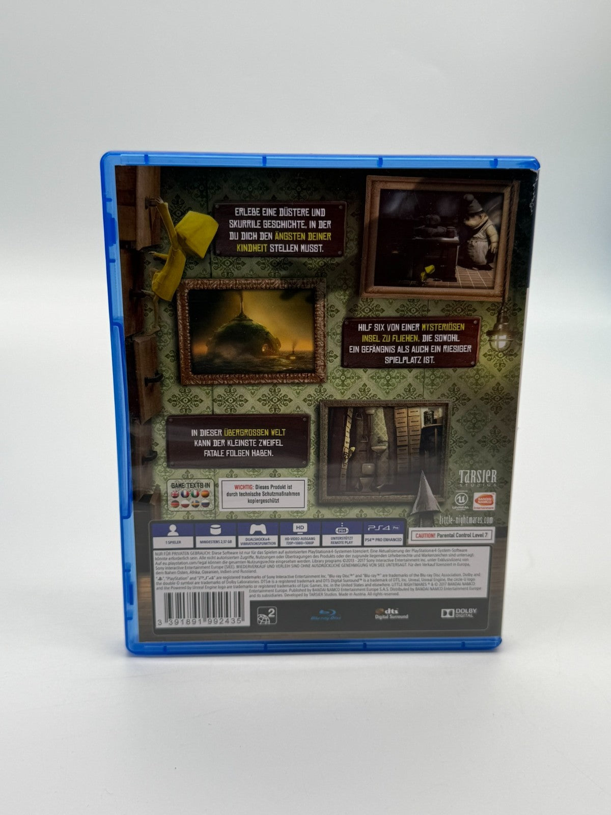 Little Nightmares Sony PlayStation 4 Very good condition CIB OVP