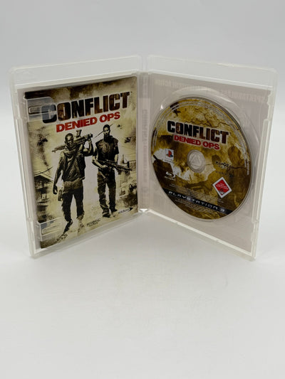 Conflict Denied Ops Sony Playstation 3 Très bon état CIB OBO