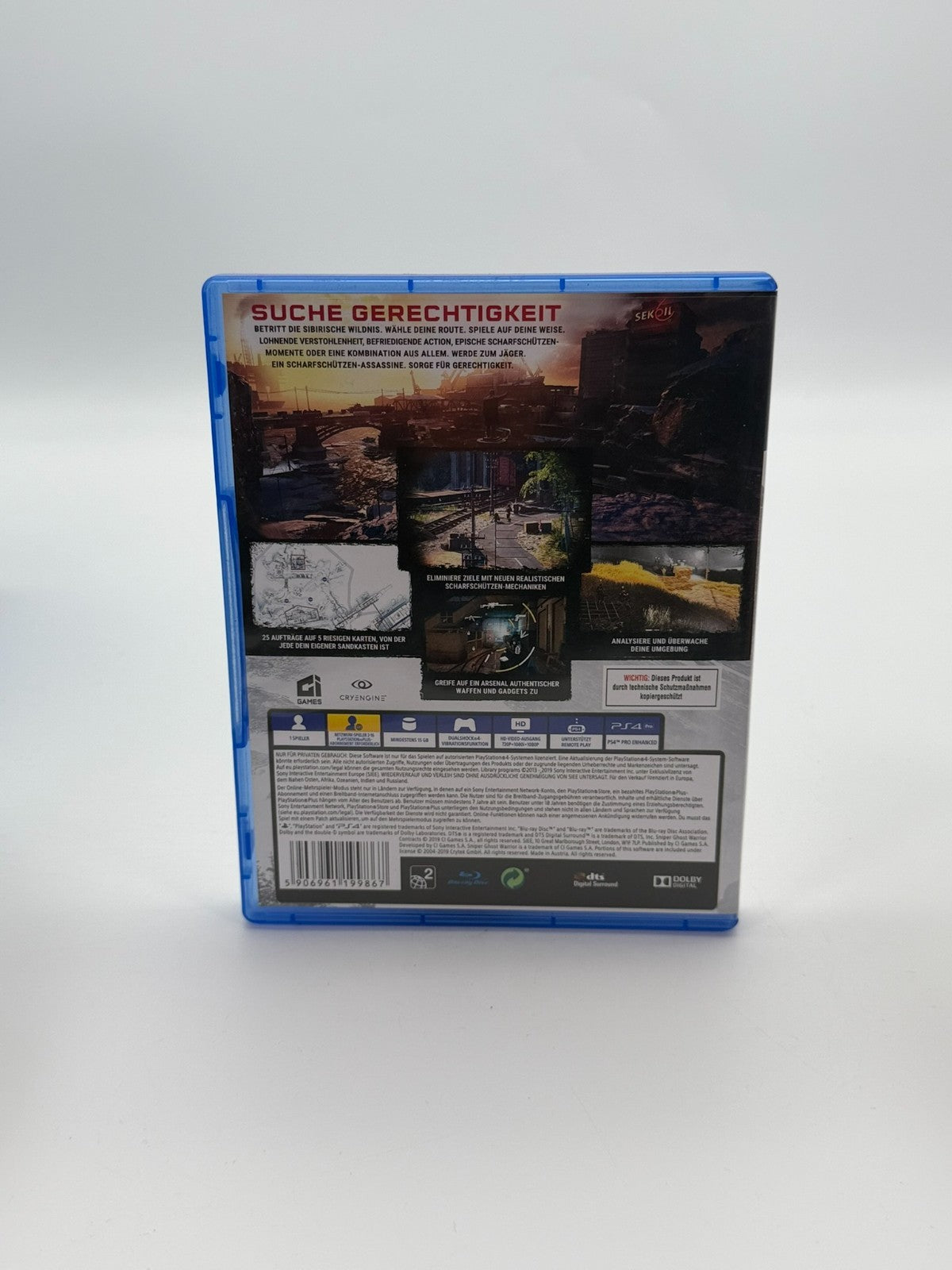 Sniper Ghost Warrior Contracts Sony Playstation 4 Sehr guter Zustand CIB OVP