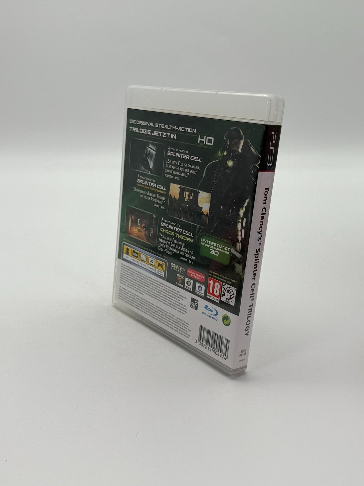 Tom Clancys Splinter Cell Trilogy Sony Playstation 3 Sehr guter Zustand CIB OVP