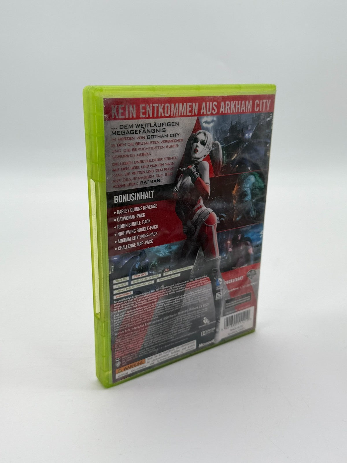 Batman Arkham City Game Of The Year Edition Microsoft Xbox 360 Acceptable CIB