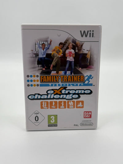 Family Trainer Extreme Challenge Nintendo Wii guter Zustand CIB OVP