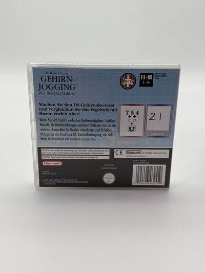 Dr Kawashima Gehirn-Jogging Wie Fit Ist Dein Gehirn Nintendo DS guter Zustand