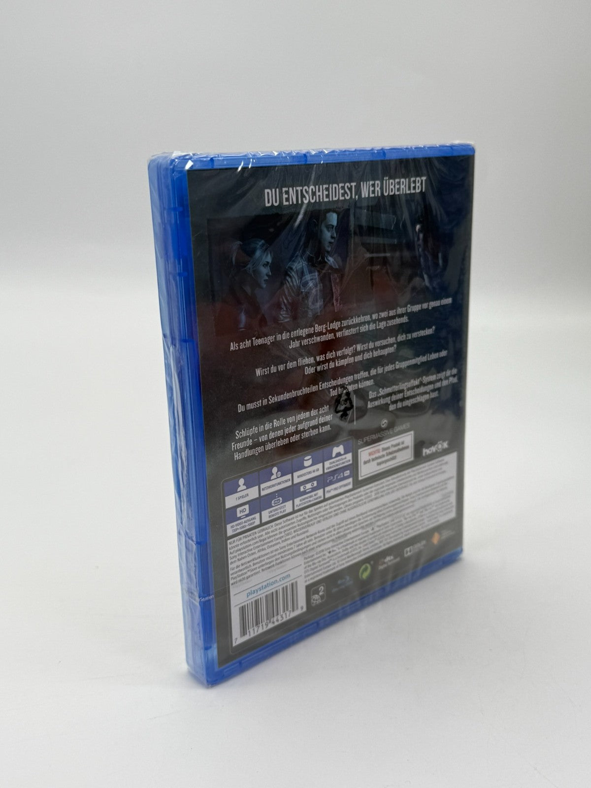 Until Dawn Sony Playstation 4 Neu Factory Sealed CIB OVP