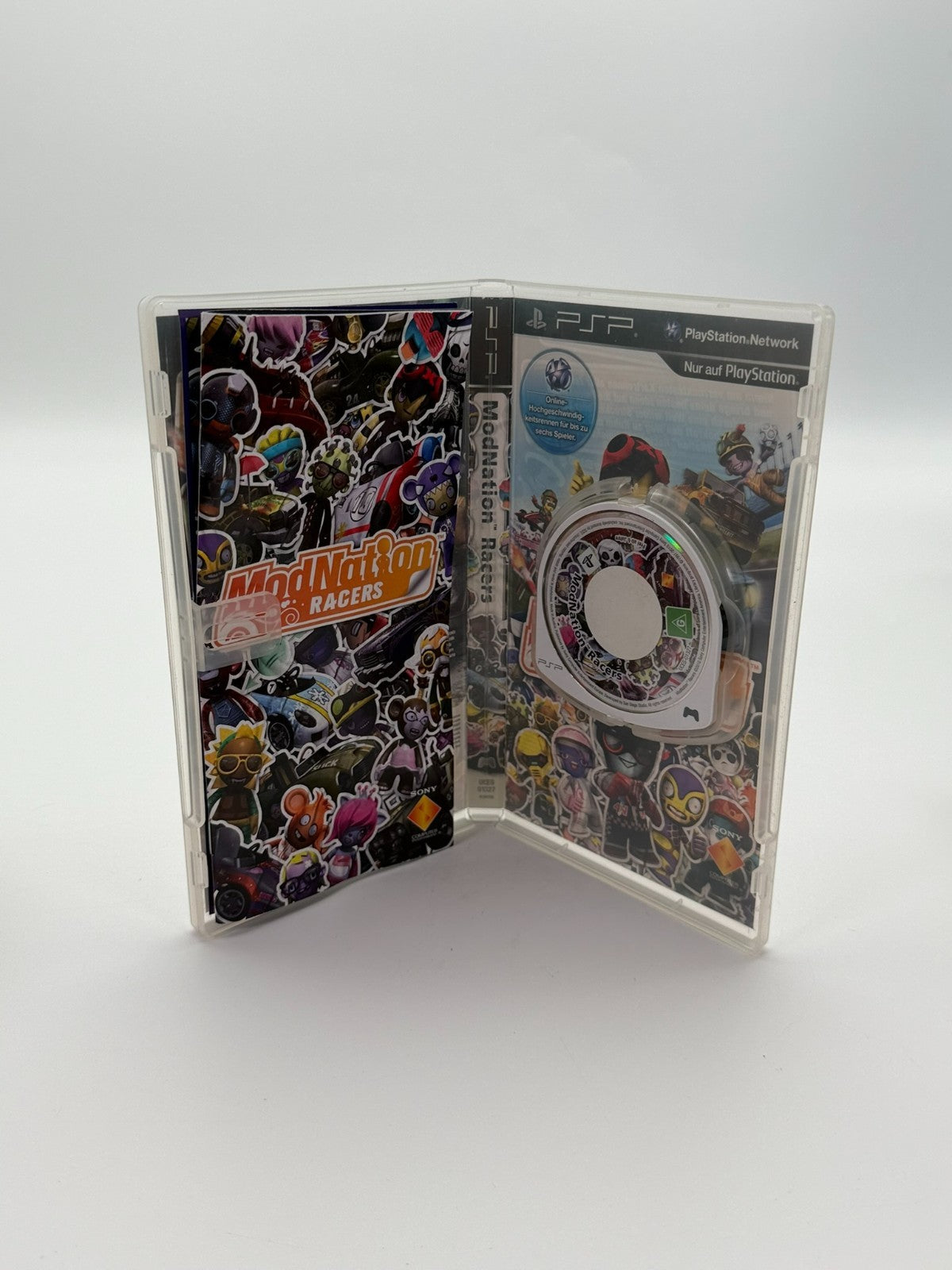 ModNation Racers Sony PSP guter Zustand CIB OVP