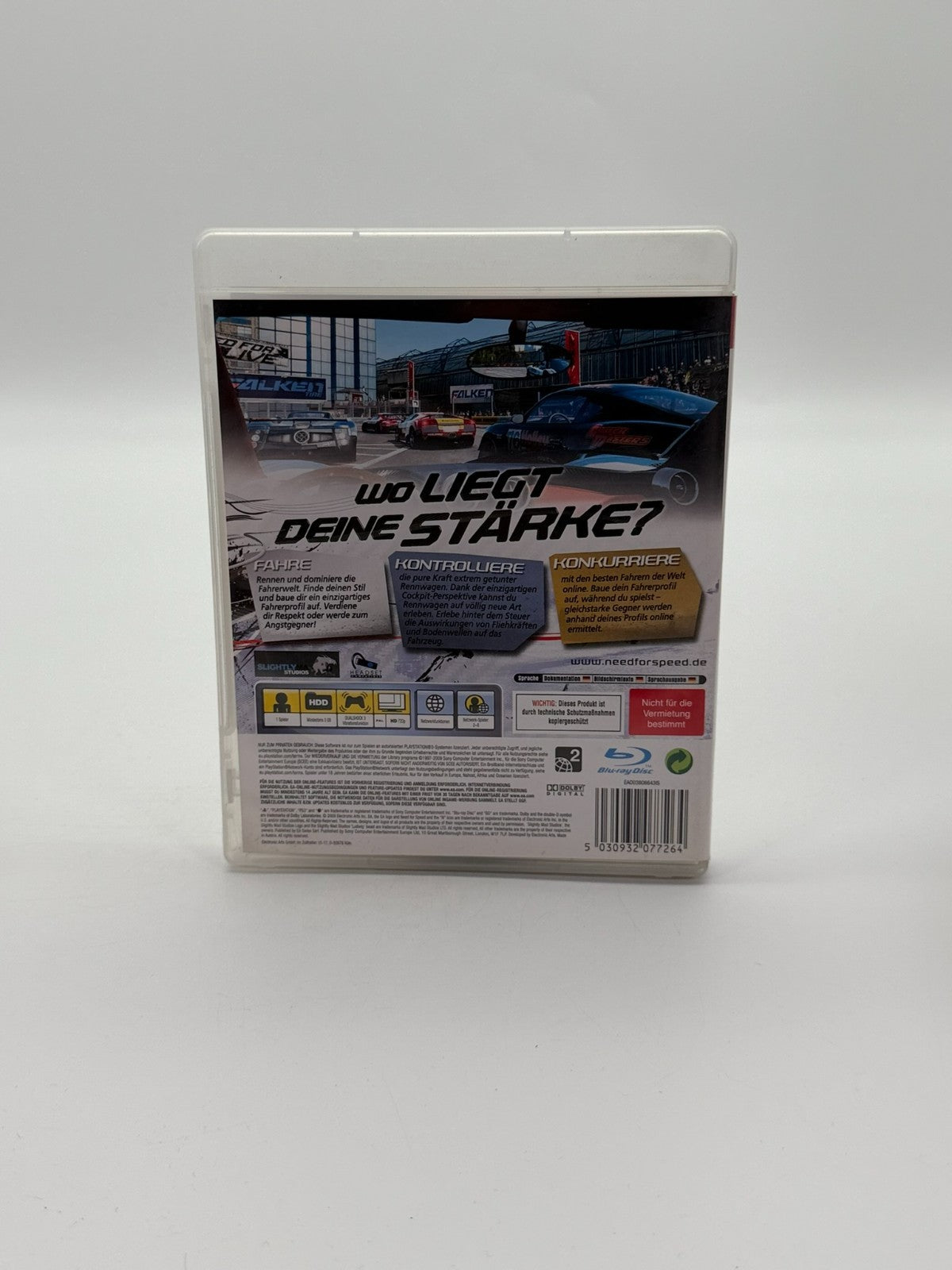 Need For Speed Shift Sony Playstation 3 Sehr guter Zustand CIB OVP