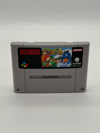 Super Mario World 2 Yoshi's Island SNES Super Nintendo avec manuel