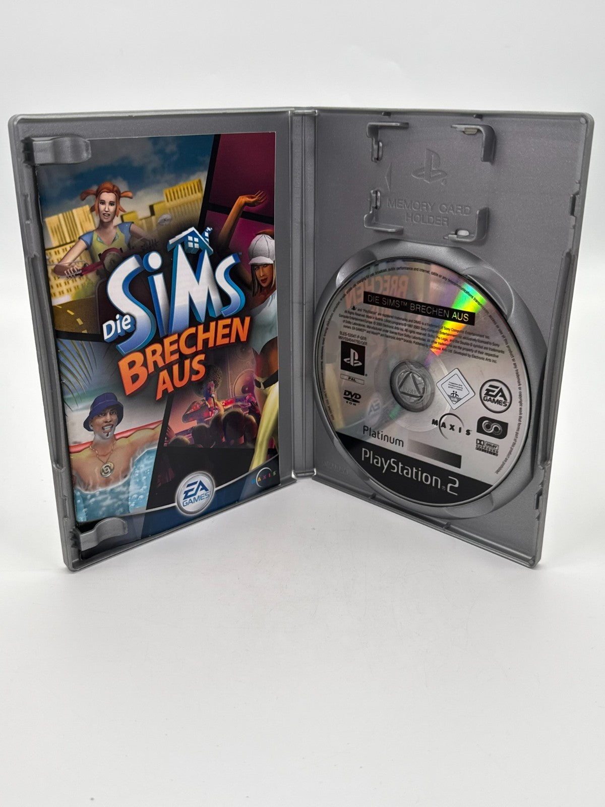 Die Sims brechen aus Sony Playstation 2 guter Zustand CIB OVP