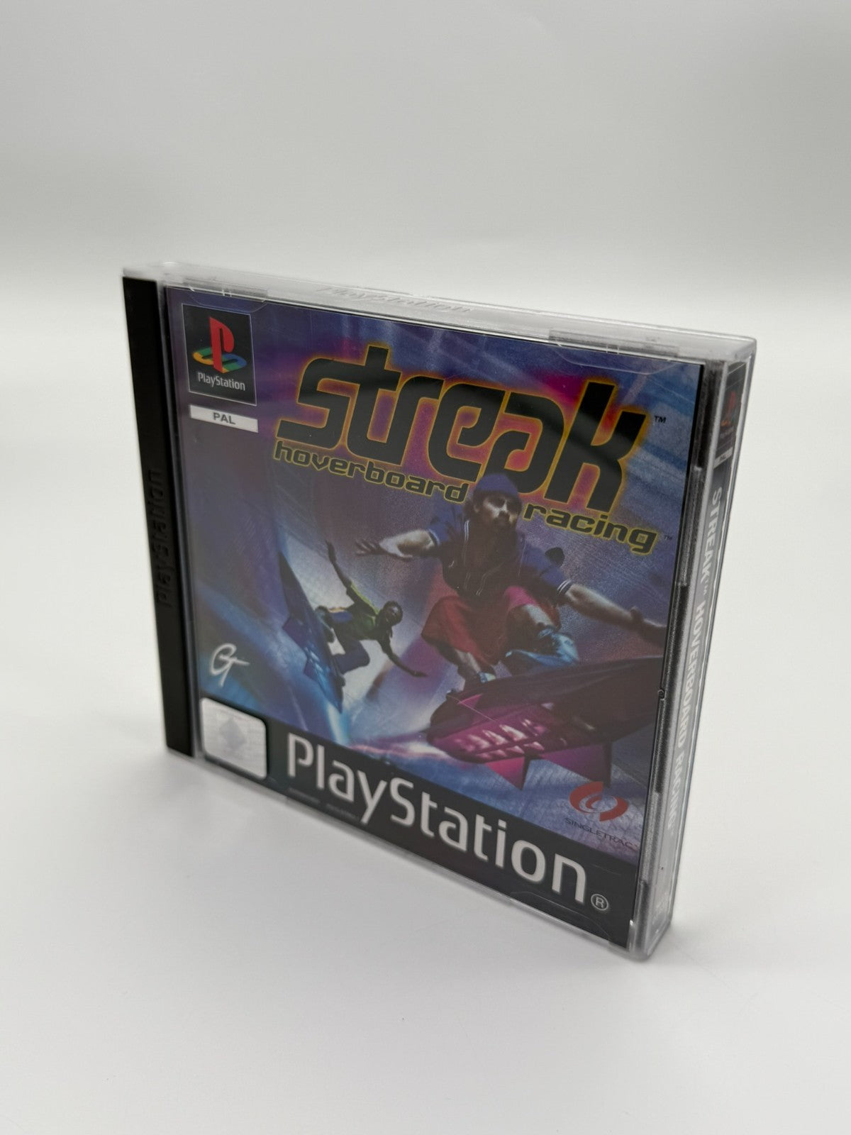 Streak Hoverboard Racing Sony Playstation 1 guter Zustand CIB OVP