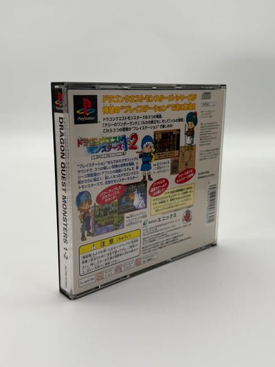 Dragon Quest Monsters 1 & 2 Sony Playstation 1 NTSC-J bon état CIB OVP
