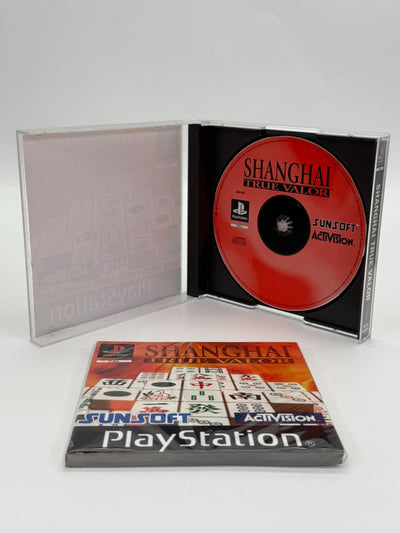 Shanghai True Valor Sony Playstation 1 bon état CIB OVP