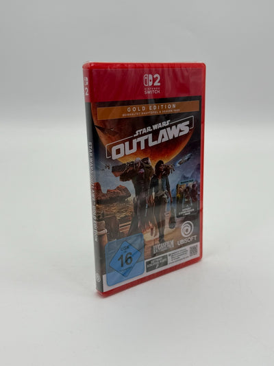 Star Wars Outlaws Gold Edition Nintendo Switch 2 New Factory Sealed CIB OVP