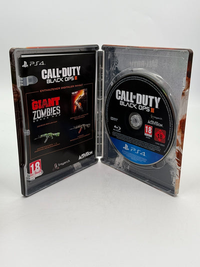 Call Of Duty Black Ops III Hardened Edition Sony Playstation 4 Steelbook CIB