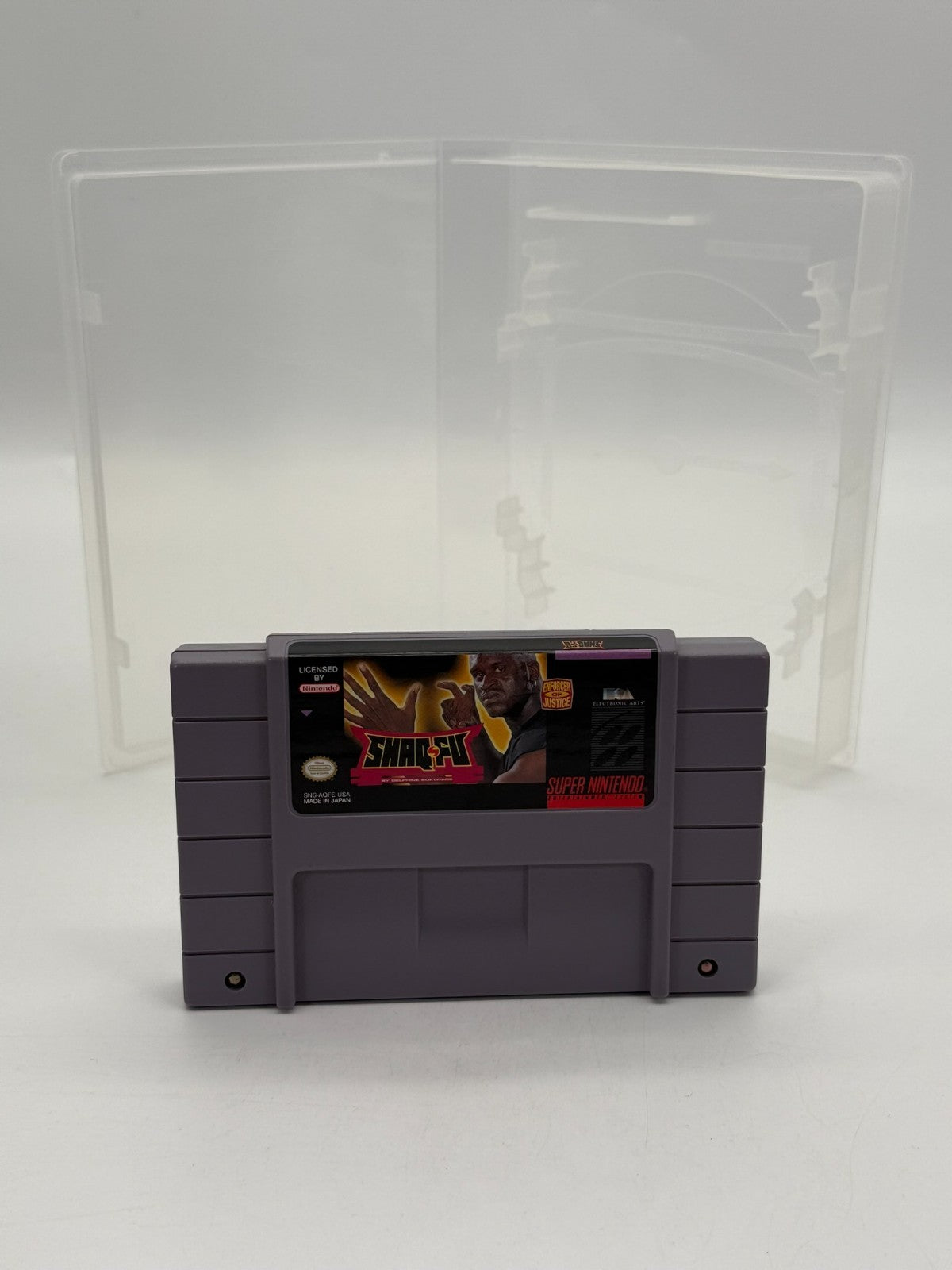 Shaq Fu Super Nintendo SNES NTSC-U/C Good Condition Cartridge + Case