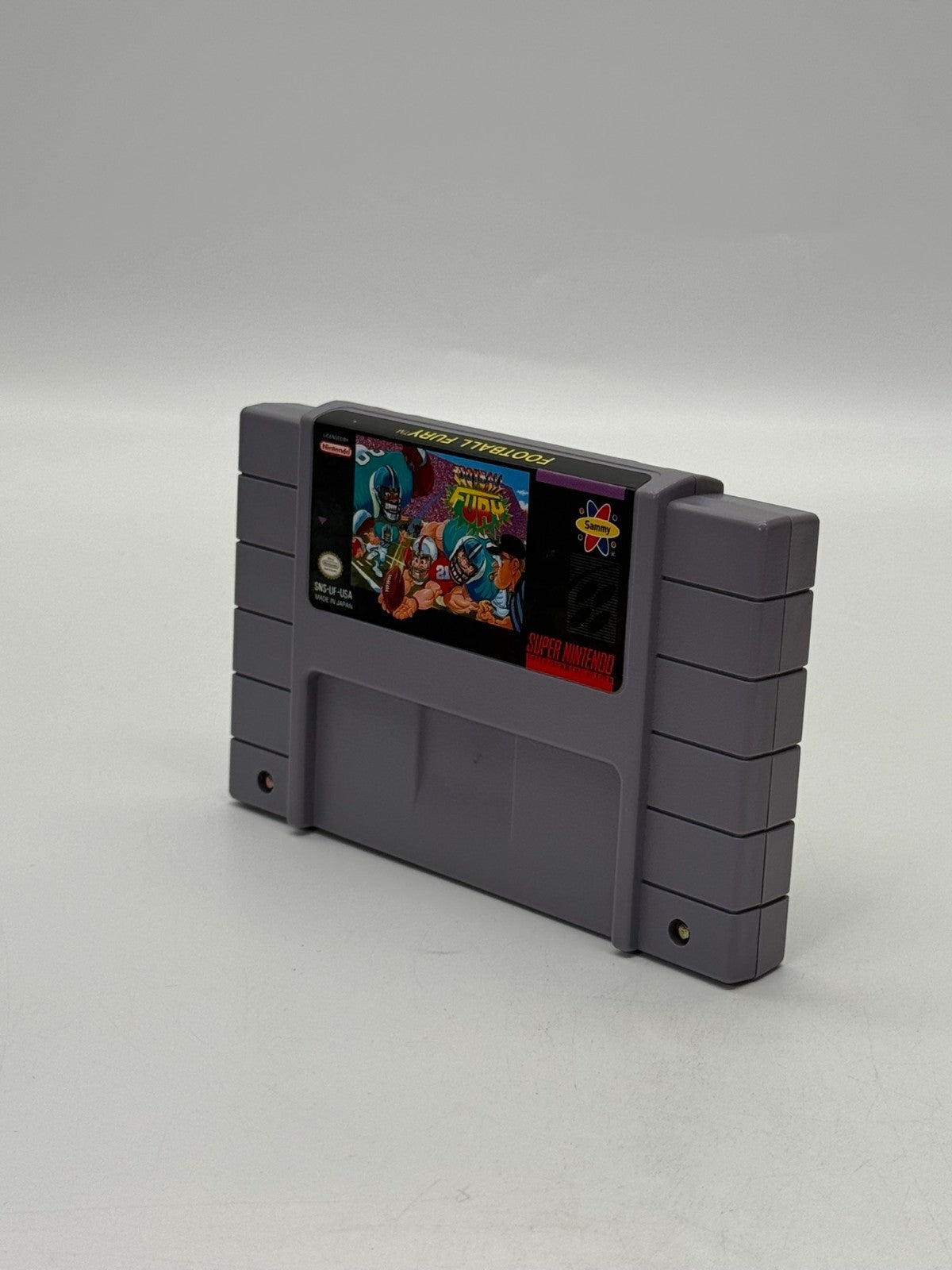 Football Fury Super Nintendo SNES NTSC-U/C gut - Sehr gut Modul + Anleitung
