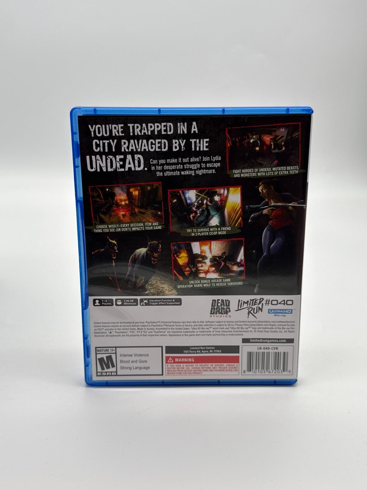 Outbreak Contagious Memories Sony Playstation 5 Very good condition original packaging