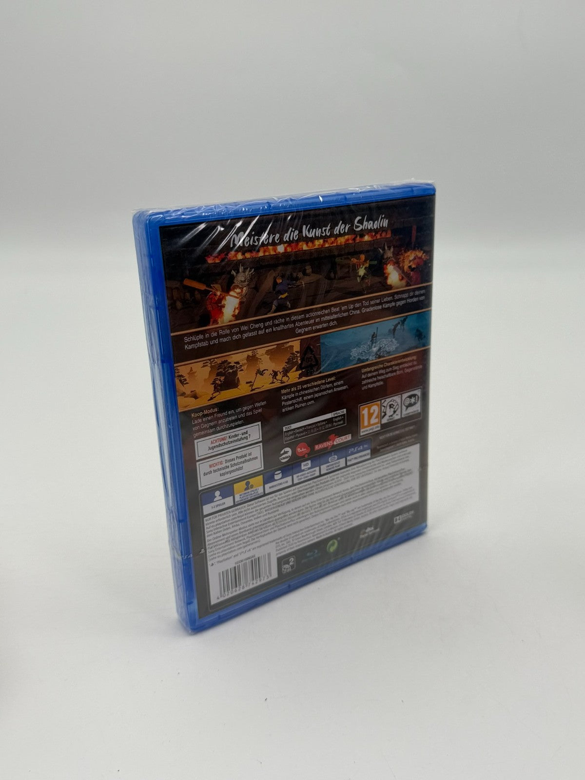 9 Monkeys of Shaolin Sony PlayStation 4 Factory Sealed CIB OVP
