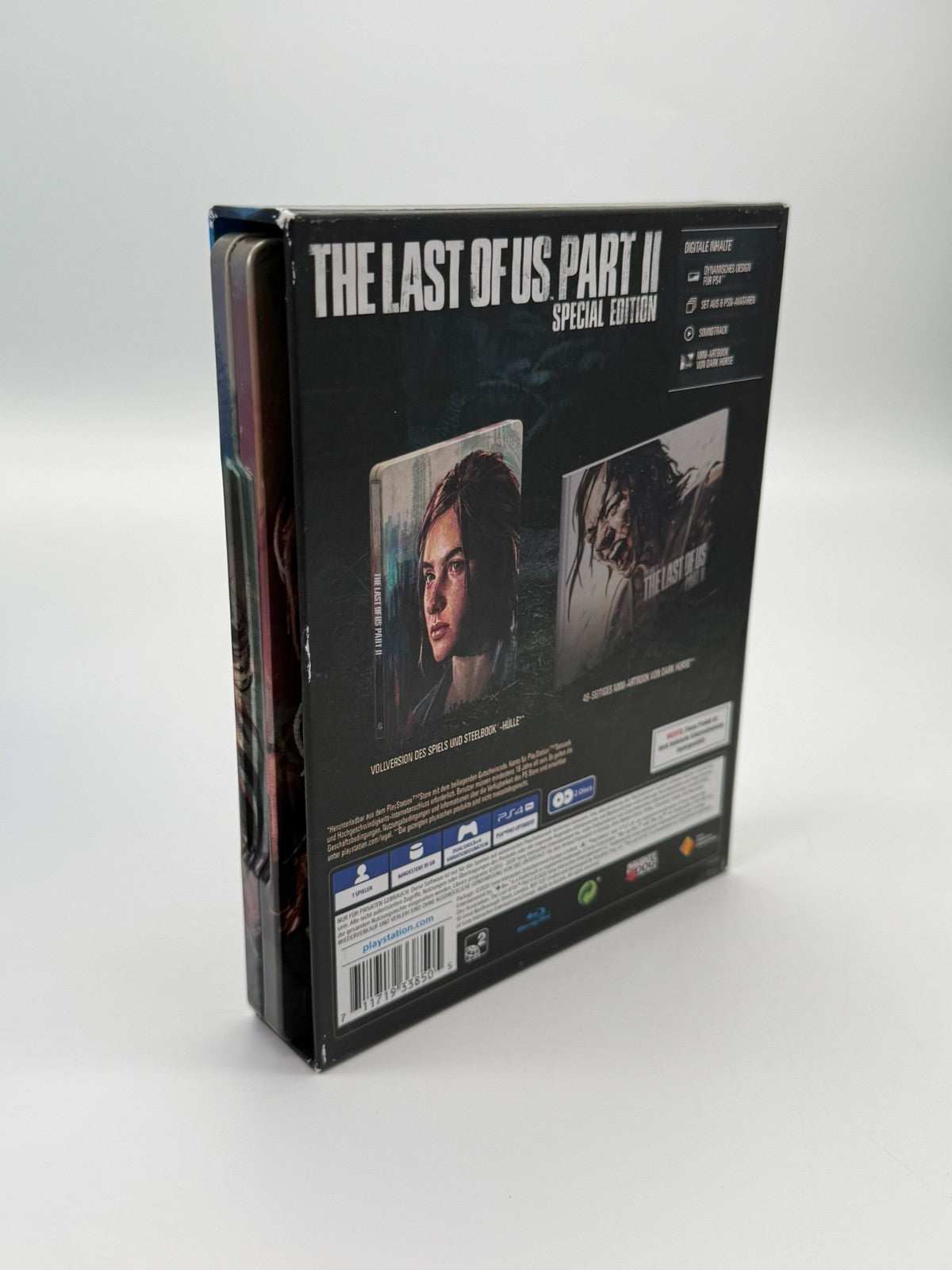 The Last Of Us Part II Édition Spéciale Sony Playstation 4 Steelbook Très bon état