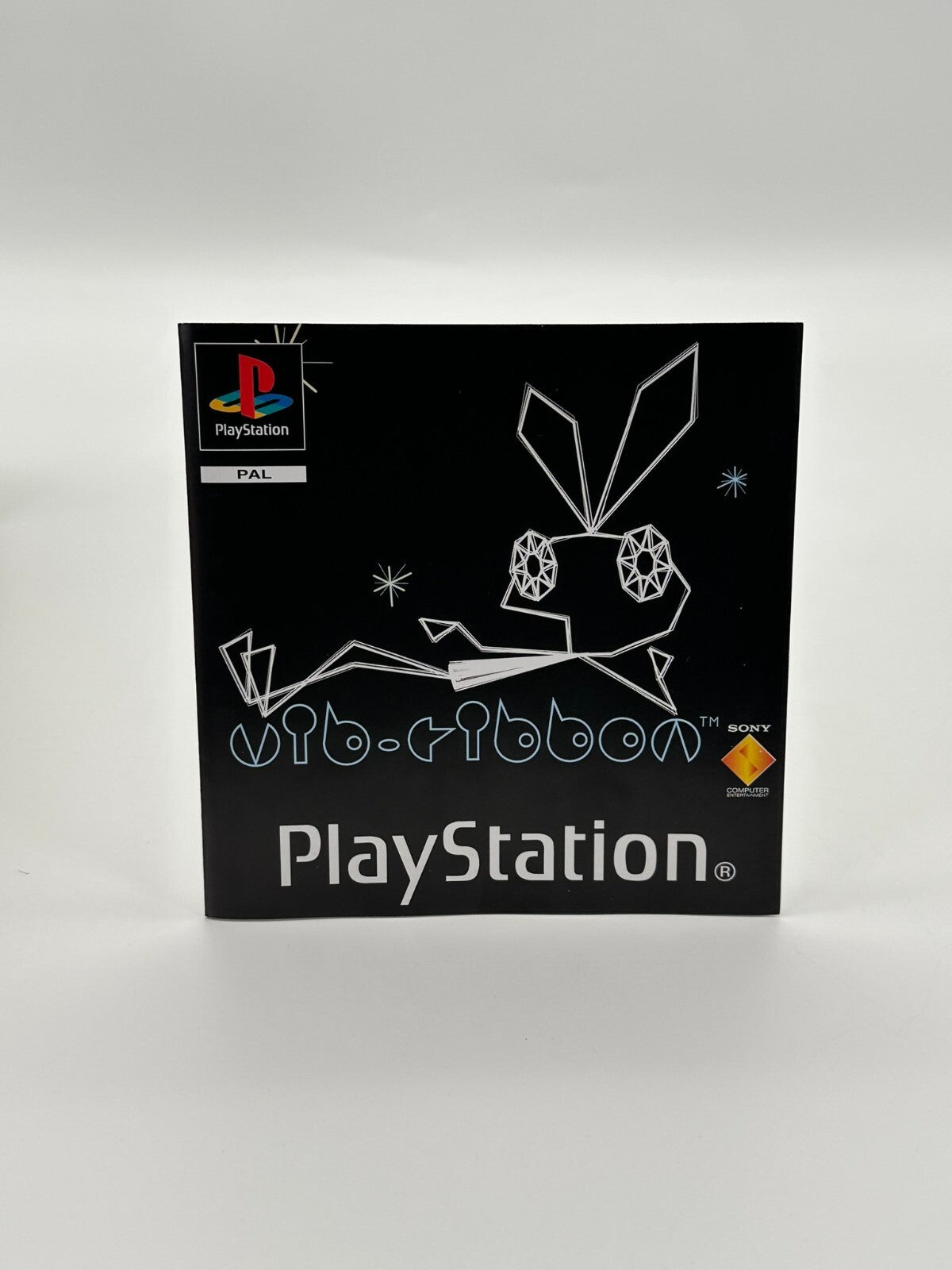VIB Ribbon Sony Playstation 1 PS1 PSX PsOne État de collection comme neuf, poster inclus