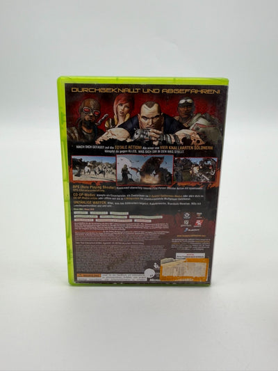Borderlands Microsoft XBox 360 Akzeptabler Zustand CIB OVP