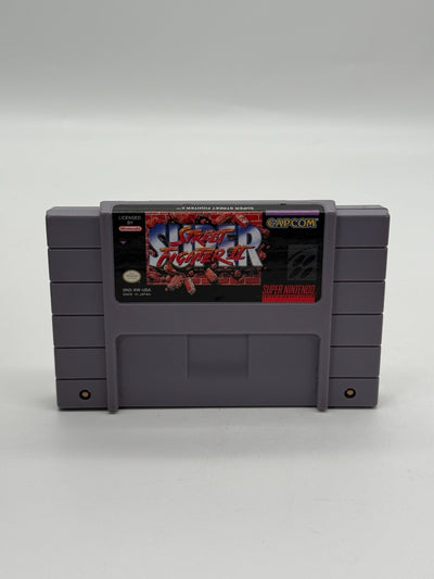 Super Street Fighter II Super Nintendo SNES NTSC-U/C guter Zustand