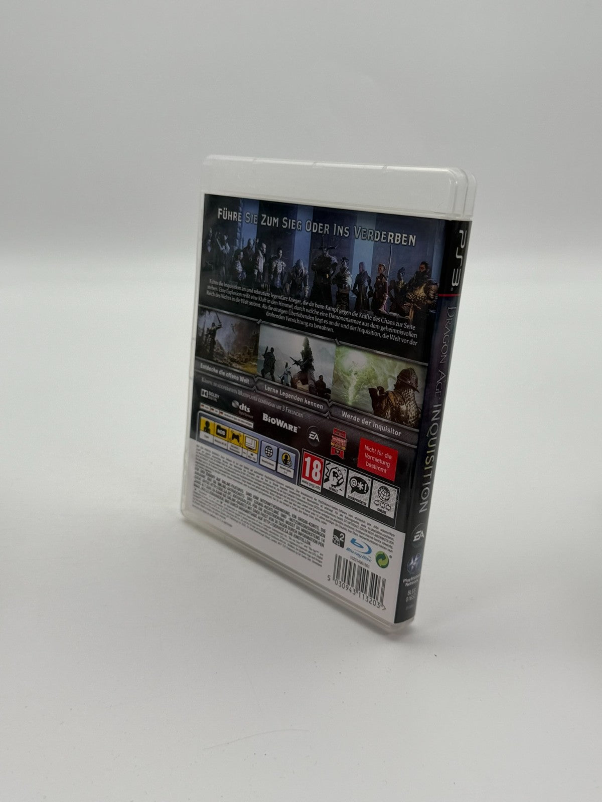 Dragon Age Inquisition Sony Playstation 3 Sehr guter Zustand CIB OVP