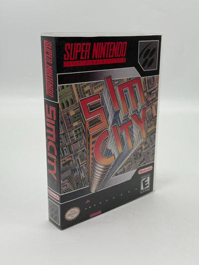 Sim City Super Nintendo SNES NTSC-U/C guter Zustand Modul + Anleitung
