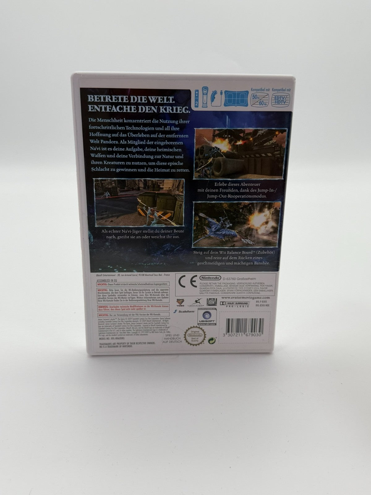 James Camerons Avatar Das Spiel  Nintendo Wii guter Zustand CIB OVP