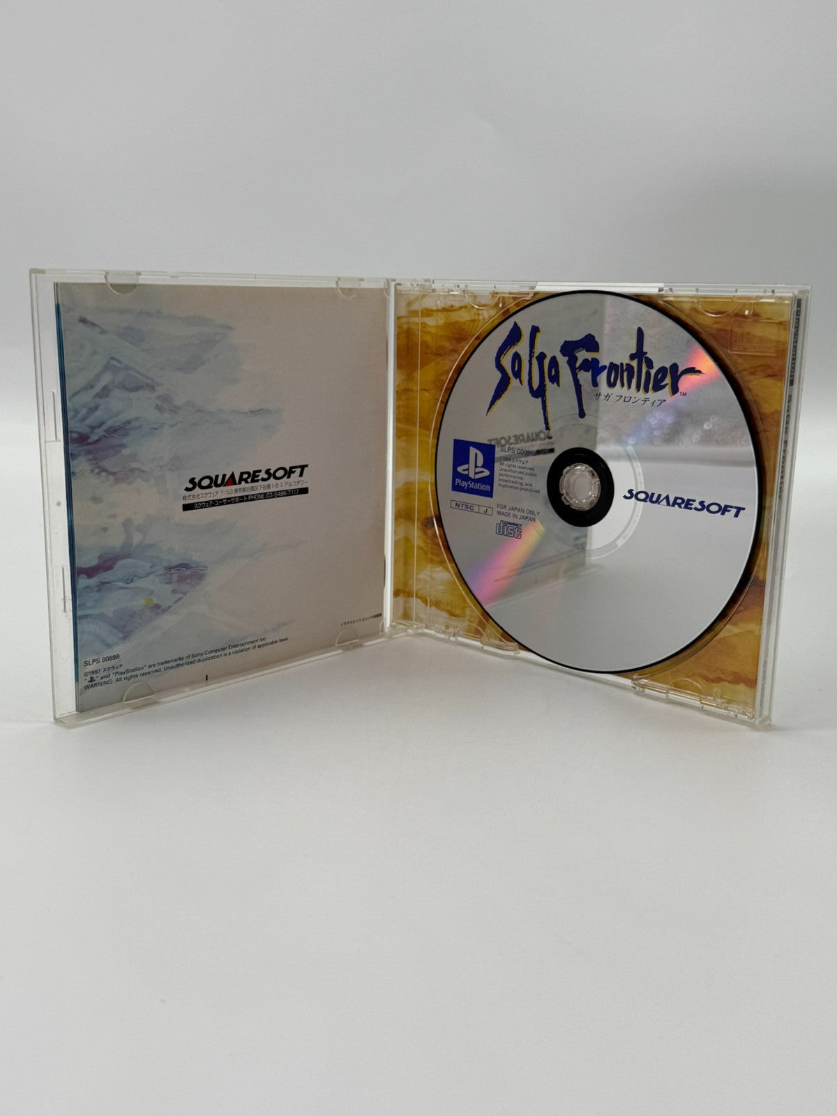 Saga Frontier Sony Playstation 1 NTSC-J bon - Très bon état CIB OVP