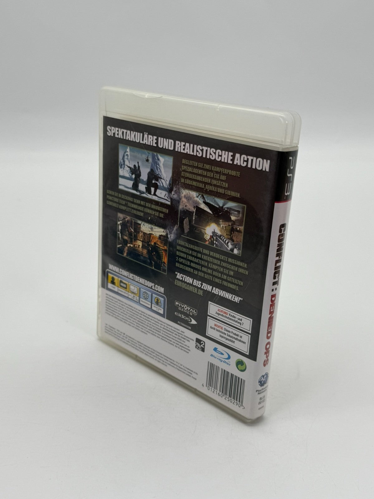 Conflict Denied Ops Sony Playstation 3 Très bon état CIB OBO