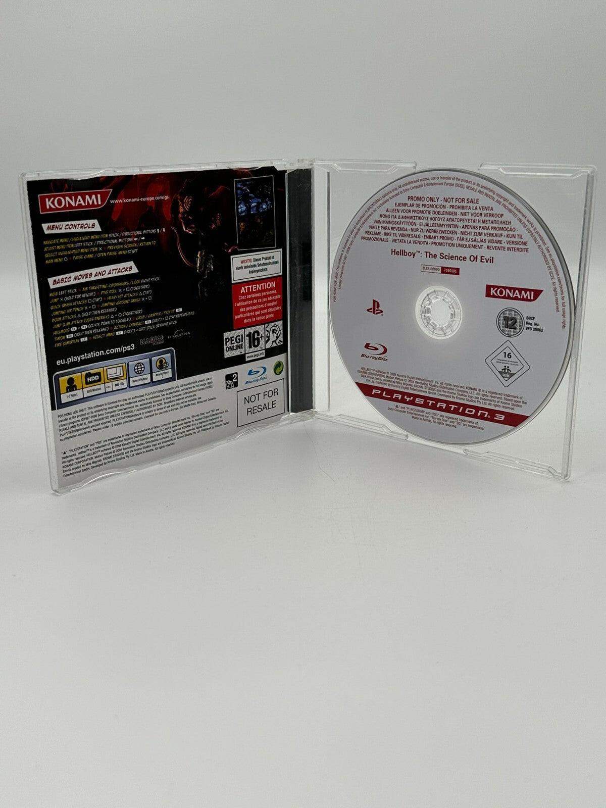 Hellboy The Science of Evil Promotion DVD Sony Playstation 3 PS3 gut - Sehr gut