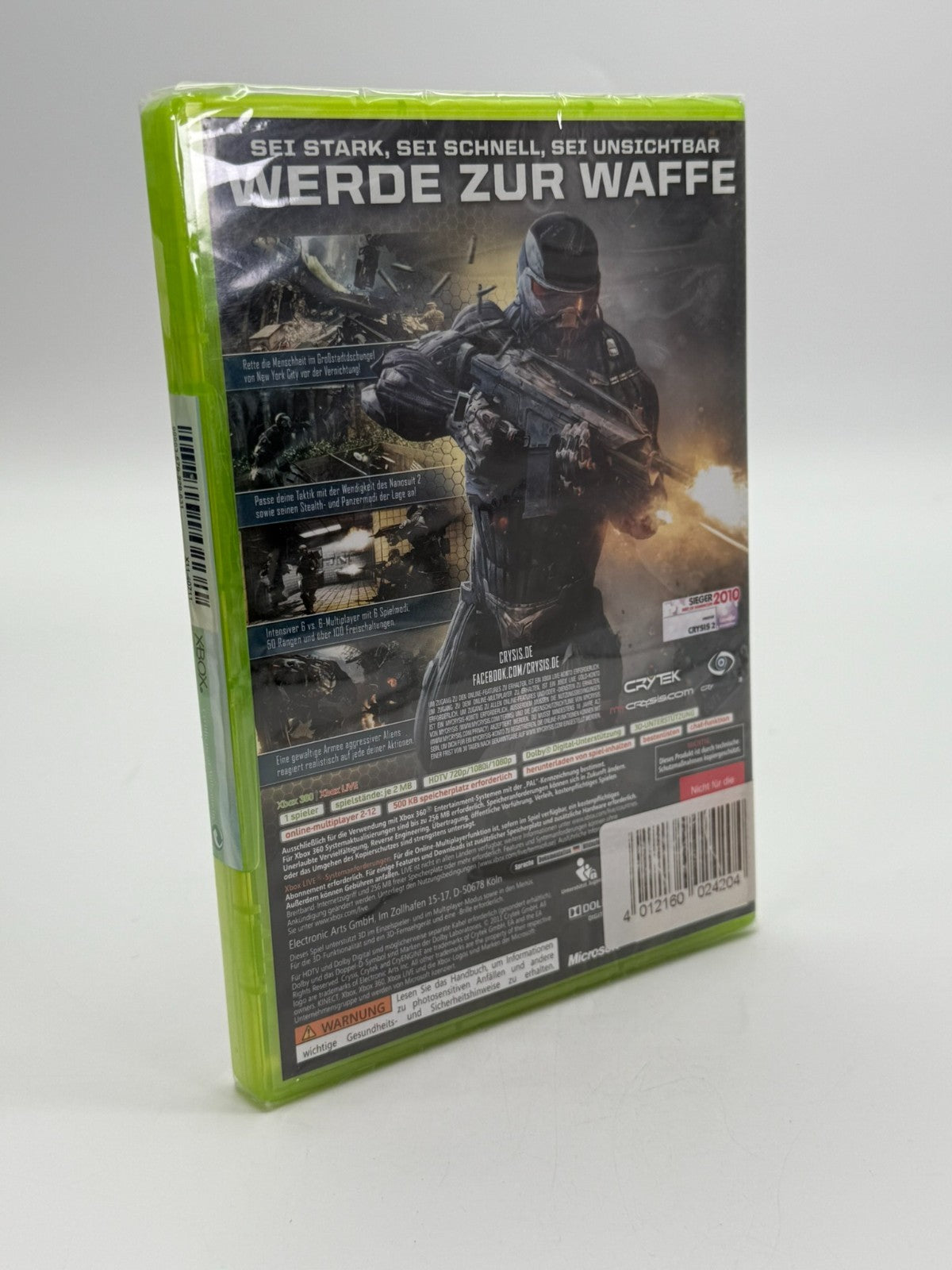 Crysis 2 Microsoft XBox 360 Sehr guter Zustand CIB OVP
