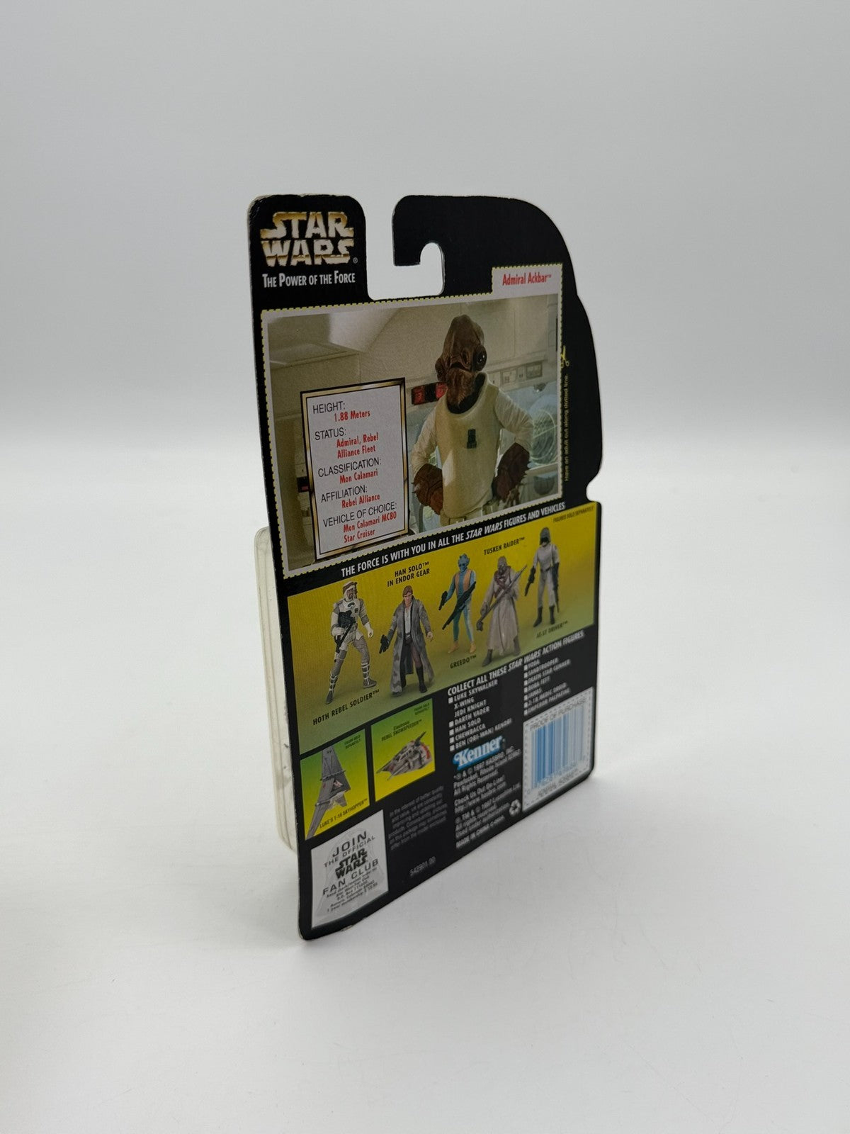 Figurine Star Wars Amiral Ackbar The Kenner Collection Neuve Non ouverte