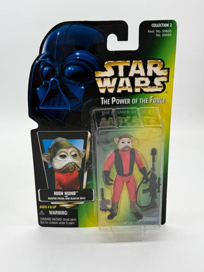 Figurine Nien Nunb Star Wars Hasbro Kenner Neuf Bon État OVP 1997