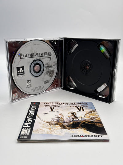 Final Fantasy Anthology Sony Playstation 1 NTSC U/C bon état CIB OVP