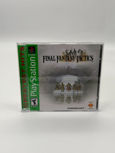 Final Fantasy Tactics Sony Playstation 1 NTSC-U/C Comme neuf CIB OVP
