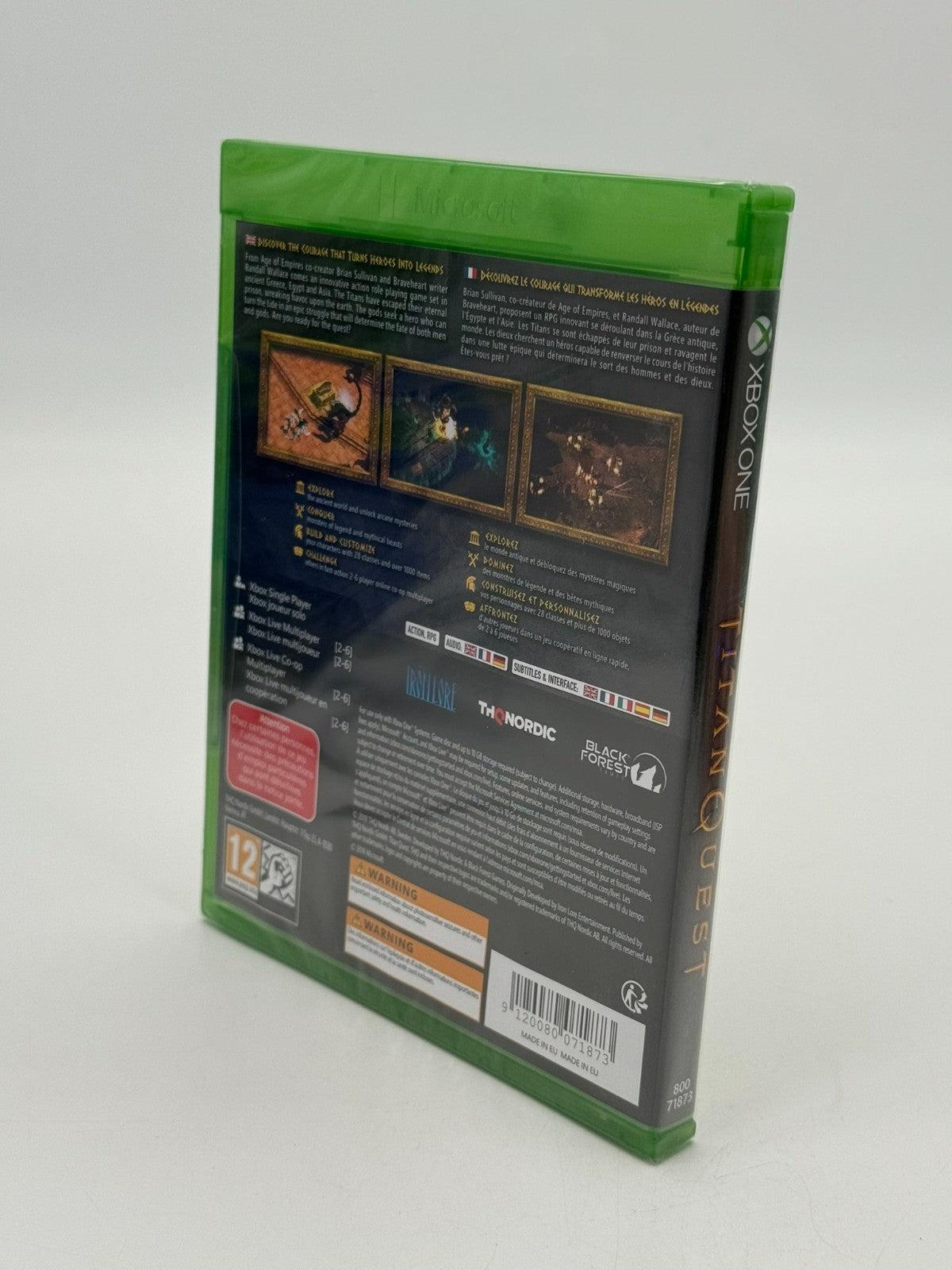 Titan Quest Microsoft XBox One Factory Sealed CIB OVP Neu