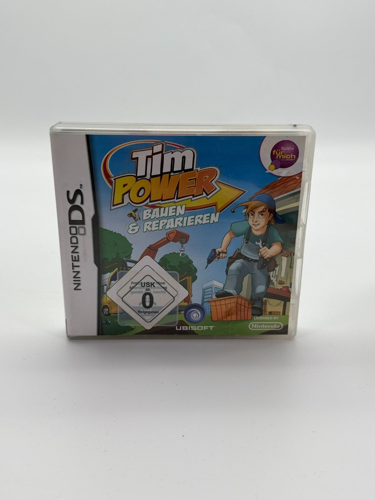 Tim Power Construction & Repair Nintendo DS good condition CIB OVP