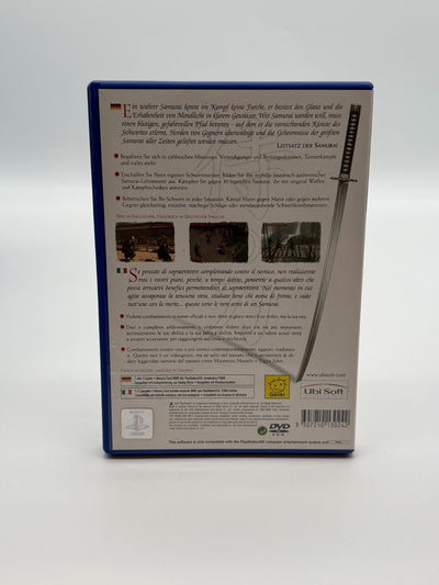 Sword of the Samurai Sony Playstation 2 Sehr guter Zustand CIB OVP