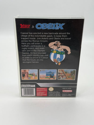 Asterix & Obelix Super Nintendo SNES PAL Good - Very Good Condition