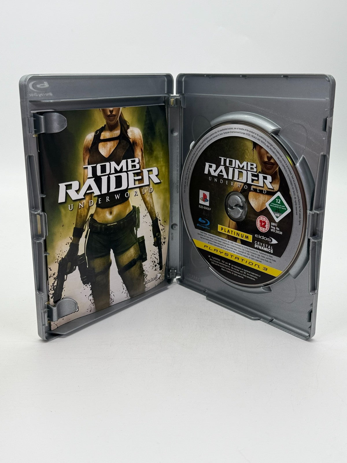 Tomb Raider Underworld Platinum Sony Playstation 3 Très bon état CIB OVP