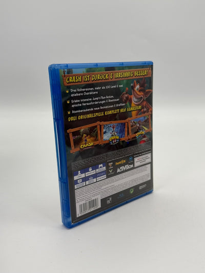 Crash N-Sane Trilogy Sony Playstation 4 Très bon état Emballage d'origine