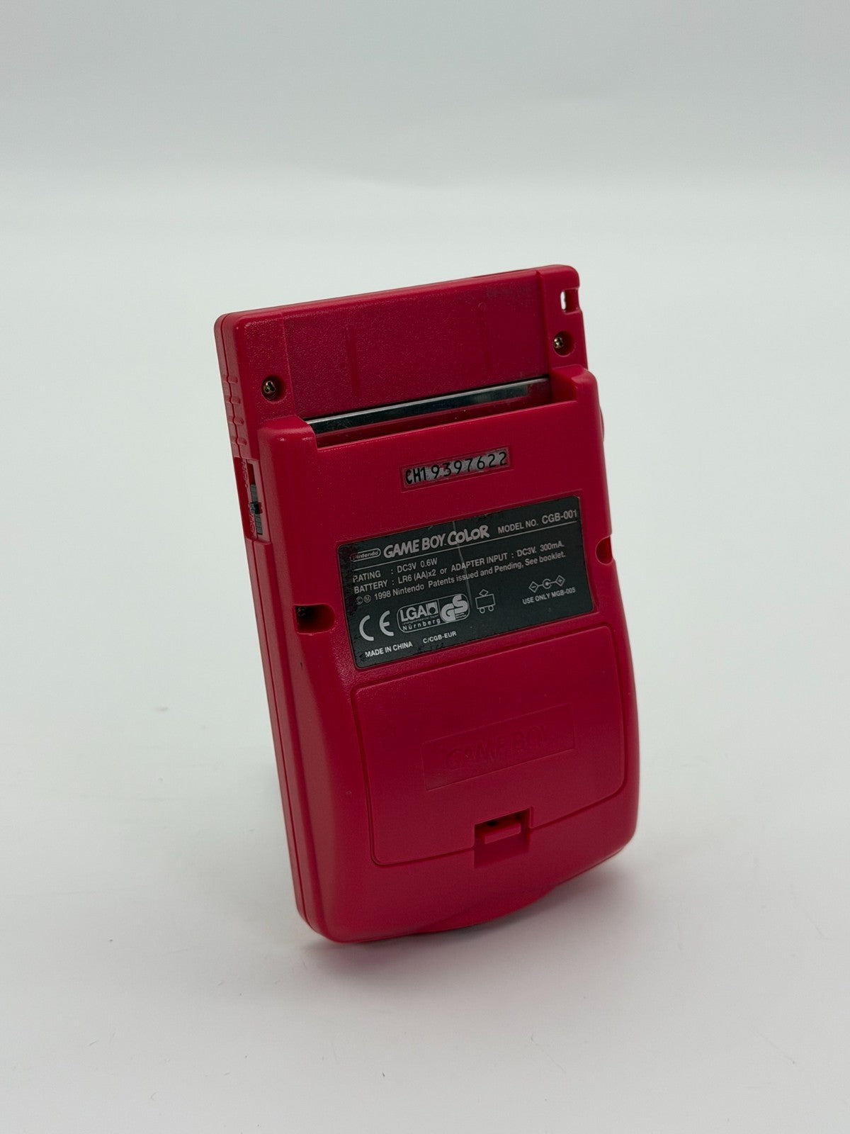 Nintendo Game Boy Color Rose bon état console seule testée