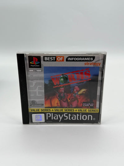 Worms Sony Playstation 1 akzeptabler - guter Zustand CIB OVP